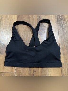 Victoria’s Secret Black Sports Bra High Support Workout Gym Athletic Bralette